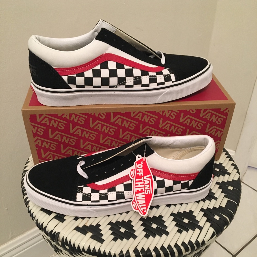 Vans Old Skool checker board